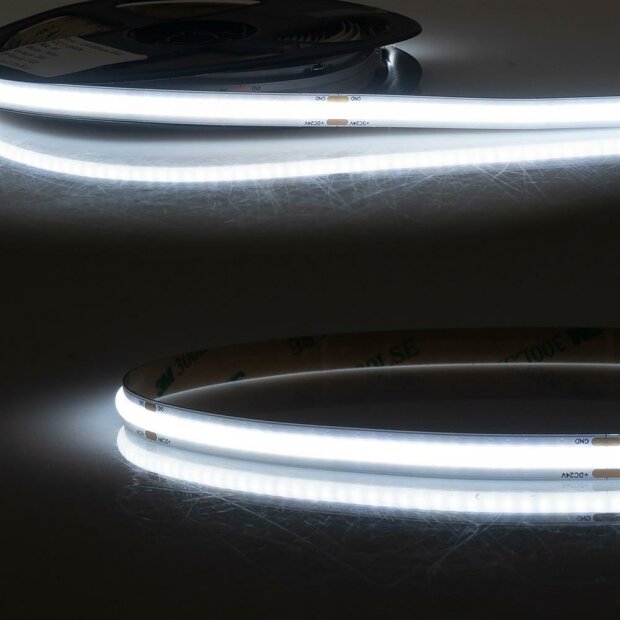 LED COB965 Linear Flexband, 24V DC, 8W, IP20, 6500K, 5m Rolle, 480 LED/m