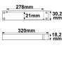 LED Trafo 24V/DC, 0-100W, ultraslim, SELV