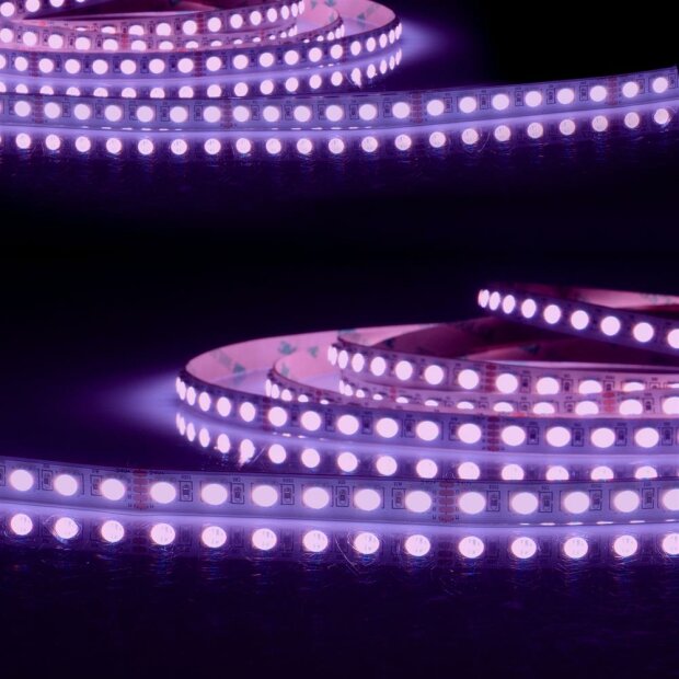 LED AQUA RGB+WW Flexband, 24V DC, 19W, IP68, 5m Rolle, 96 LED/m