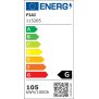 LED Deckenleuchte schwarz, 105W, rund, DN800, ColorSwitch 3000|3500|4000K, dimmbar
