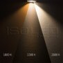 LED Einbauleuchte Sunset Slim68 Alu, eckig, 9W, 1800-2800K, Dimm-to-warm