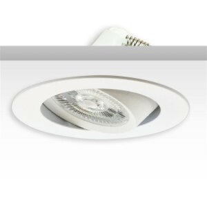 LED Einbauleuchte Sunset Slim68 weiß, rund, 9W,...