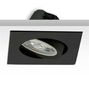 LED Einbauleuchte Sunset Slim68 schwarz, eckig, 9W,...