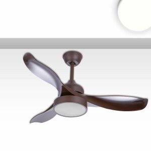 Deckenventilator 3-flügelig, 18W, 3 Stufen,...