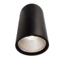 Deckenaufbauleuchte, Luna, 40 W, 4000 K, Schwarz, 220-240 V/AC
