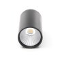 Deckenaufbauleuchte, Luna, 40 W, 4000 K, Schwarz, 220-240 V/AC