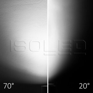 3-Phasen Schienen-Strahler Vollspektrum fokussierbar, 42W, 20°-70°, weiß matt, 4000K