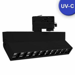 3-PH Schienen-Strahler UV-C 270nm, 10W, 50°, schwarz...