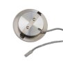 LED Möbeleinbaustrahler MiniAMP silber, 4W, 60°, 12V DC warmweiß 3000K, dimmbar