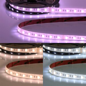 LED AQUA RGB+WW+KW CCT Flexband, 24V DC, 20W, IP68, 5in1...