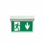 Vertikales Schild für LED Notlicht/Fluchtwegleuchte UNI4