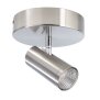 Deckenaufbauleuchte, Becrux I, 6 W, DIM, 3000 K, Silber, 220-240 V/AC