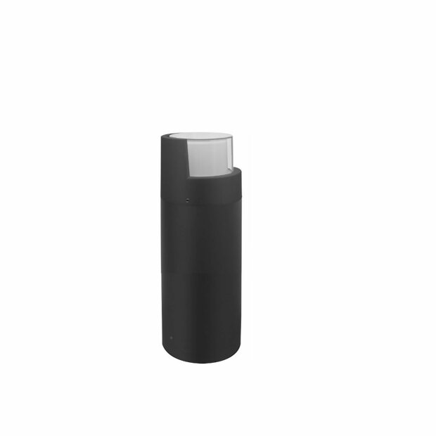 LED Wegeleuchte Poller-6, 30cm, 6W, sandschwarz, warmweiß