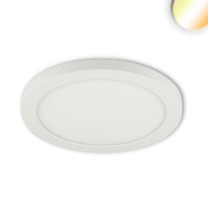 LED Aufbau/Einbauleuchte Slim Flex, 18W, weiß,...