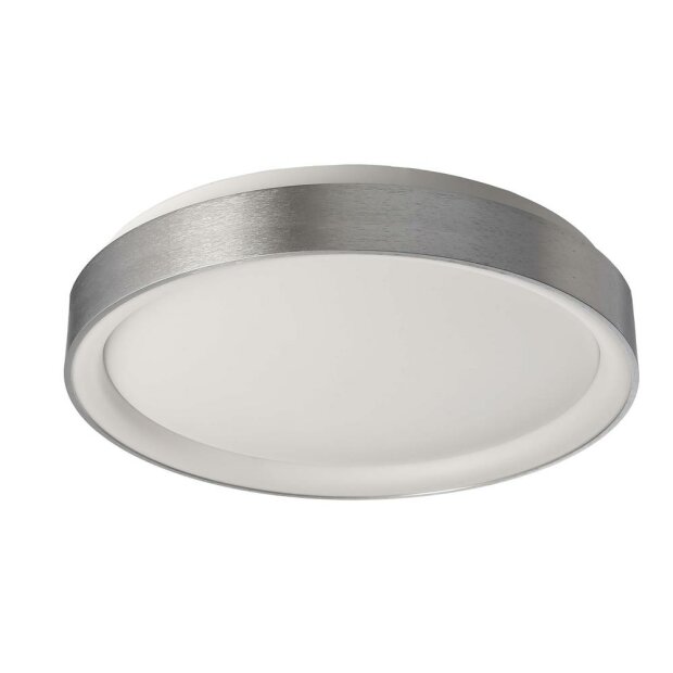 Deckenaufbauleuchte, Mirach 380 mm, 30 W, DIM, 3000 K, Silber, 220-240 V/AC