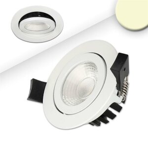 LED Einbaustrahler, weiß, 8W, 60°, rund,...