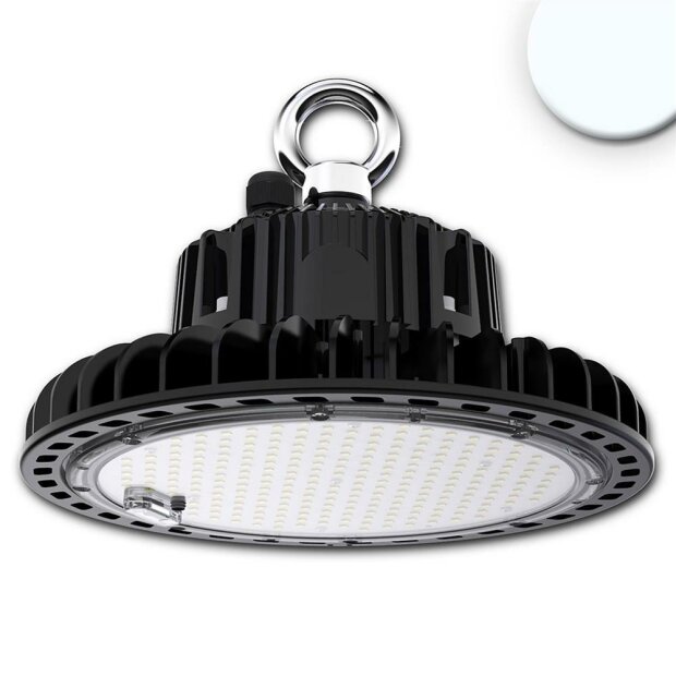 LED Hallenleuchte FL 200W, PC-Reflektor, 70°, IP65, DALI dimmbar, kaltweiß