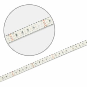 LED AQUA RGB Linear Flexband, 24V DC, 12W, IP67, 5m...