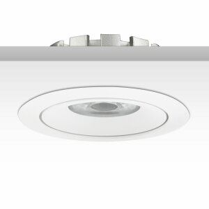 LED Einbaustrahler, weiß, 15W, 45°, neutralweiß, dimmbar