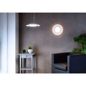 Decken- und Wandaufbauleuchte, Orbit, 20 W, DIM, 3000 K, Weiß, 220-240 V/AC