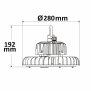 LED Hallenleuchte FL 200W, 120°, IK10, IP65, 1-10V dimmbar, neutralweiß