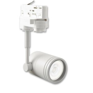 3-Phasen Schienen-Adapter für GU10-Spots, weiß