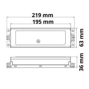 LED Trafo MW ELG-150-24B 24V/DC, 0-150W, 1-10V (60-150W)...