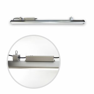 LED Hallenleuchte Linear frosted, 120cm, 150W, IK10,...