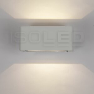 LED Wandleuchte Up&Down 4x3W CREE, IP54, weiß, warmweiß