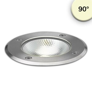 LED Bodeneinbaustrahler, rund Edelstahl, IP67, 7W COB,...