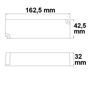 Trafo MW LPV 12V/DC, 0-60W, IP67