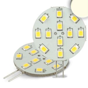 G4 LED 12SMD, 2W, neutralweiß, Pin seitlich