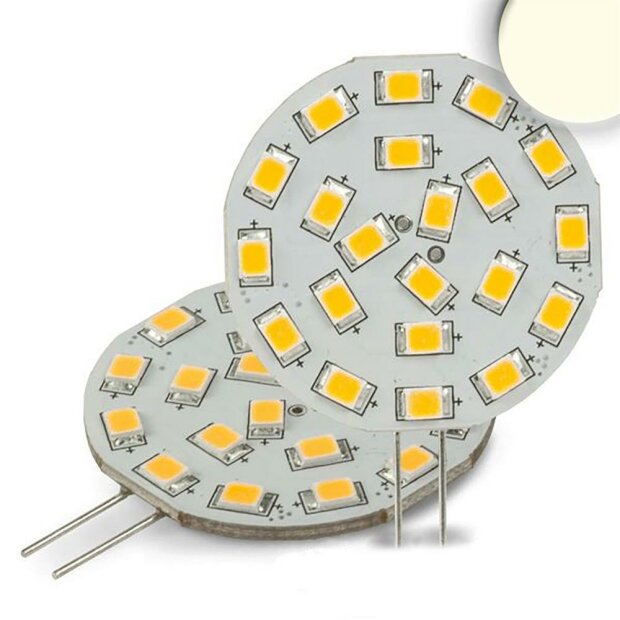 G4 LED 21SMD, 3W, neutralweiß, Pin seitlich