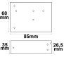 LED Trafo 24V/DC, 0-35W, Gitter