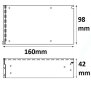 LED Trafo 24V/DC, 0-250W, Gitter