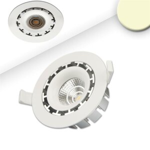 LED Einbaustrahler COB, weiß, 15W, 45°, rund,...