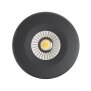 EVO E fixed 7W 630lm 2700K IP54 60° CRI95 schwarz Ausschnitt 68-83mm dimmbar
