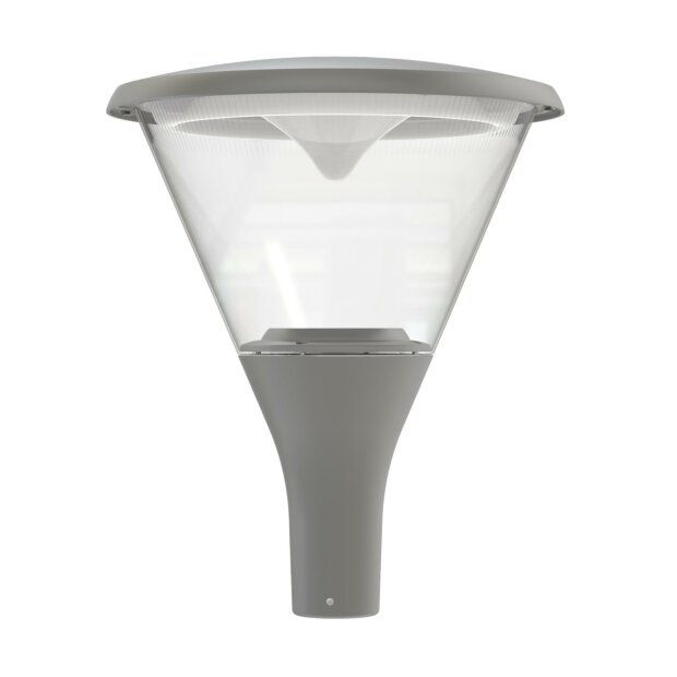 VEGA Straßenleuchte 23W 4000K IP66 360° RAL9007 IK10 Ø500mm