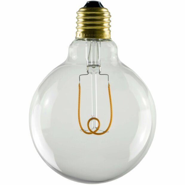 LED Soft Globe 95 klar E27 220-240 V / 50-60 Hz dimmbar IP20