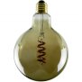 LED Soft Globe 125 smokey grey E27 220-240 V / 50-60 Hz dimmbar IP20