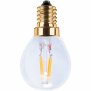 LED Mini-Glühlampe klar E14 220-240 V / 50-60 Hz dimmbar IP20