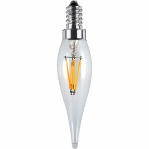 LED French Candle klar E10 220-240 V / 50-60 Hz dimmbar IP20