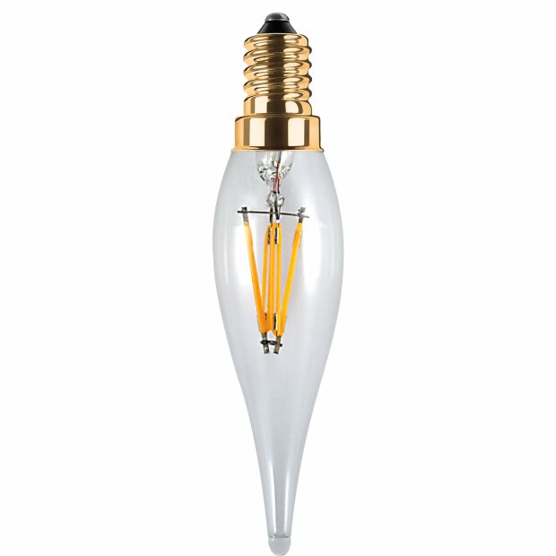 LED French Candle klar E10 220-240 V / 50-60 Hz dimmbar IP20