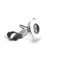 Bodeneinbauleuchte, Flat II 105 mm, 5,5 W, 3000 K, Silber, 220-240 V/AC