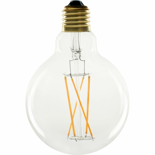 LED Globe 95 klar- scherbensicher E27 220-240 V / 50-60 Hz dimmbar IP20