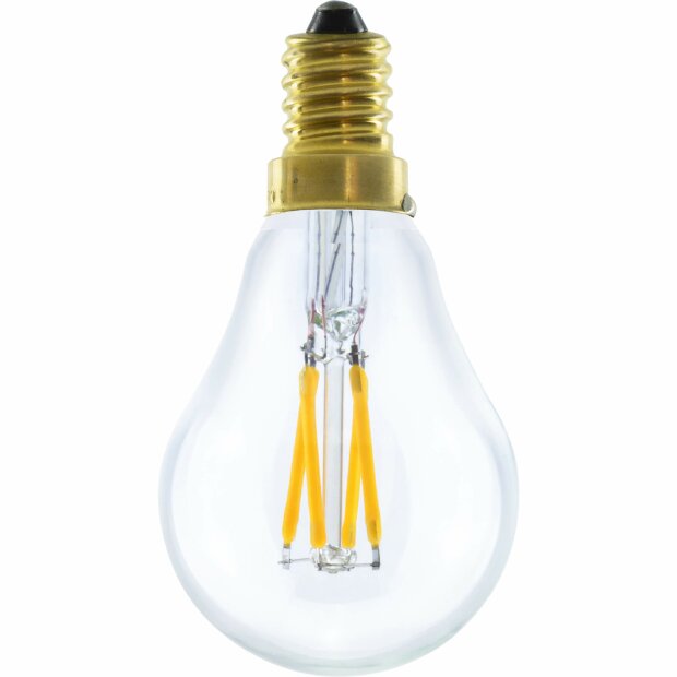 LED Tropfenlampe klar E14 220-240 V / 50-60 Hz dimmbar IP20