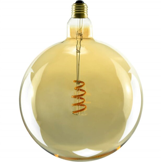 LED Soft Globe 200 gold E27 220-240 V / 50-60 Hz dimmbar IP20