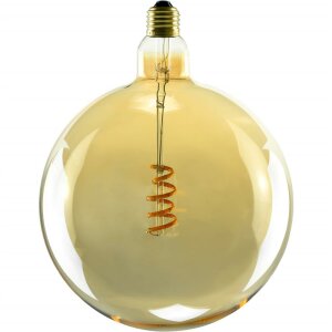 LED Soft Globe 200 gold E27 220-240 V / 50-60 Hz dimmbar...