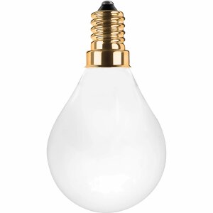 LED Tropfenlampe 24V opal E14 24V dimmbar IP20