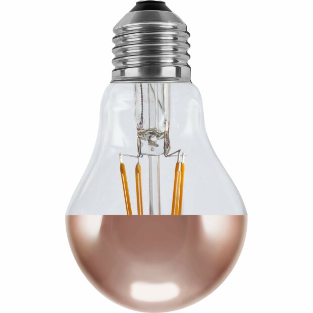 LED Glühlampe 24V Ambient Spiegelkopf Kupfer E27 24V dimmbar IP20